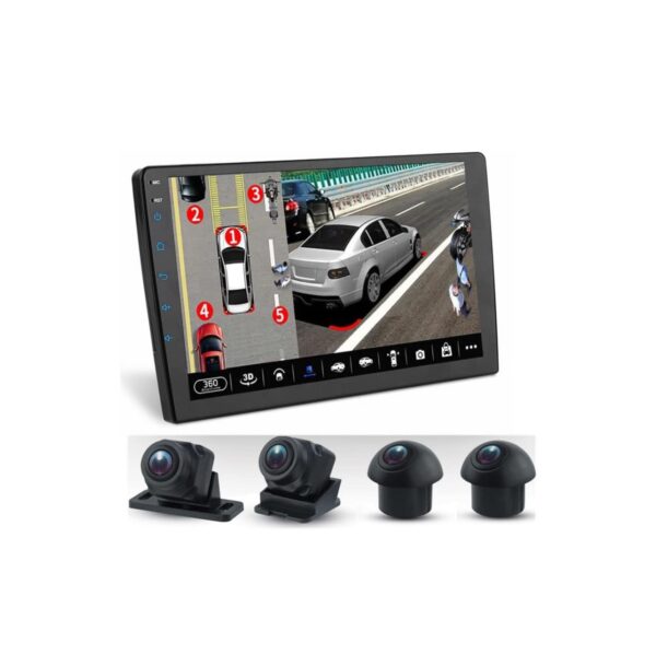 TS20 QLED - Model 9" 360 Grados / 8 NUCLEOS Carplay Android Auto Inalambrico