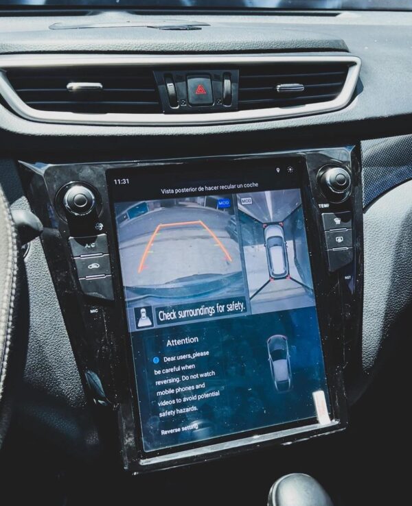 TS22 QLED - Model TESLA ROGUE 2016+ / 8 NUCLEOS Carplay Android Auto Inalambrico - Imagen 3